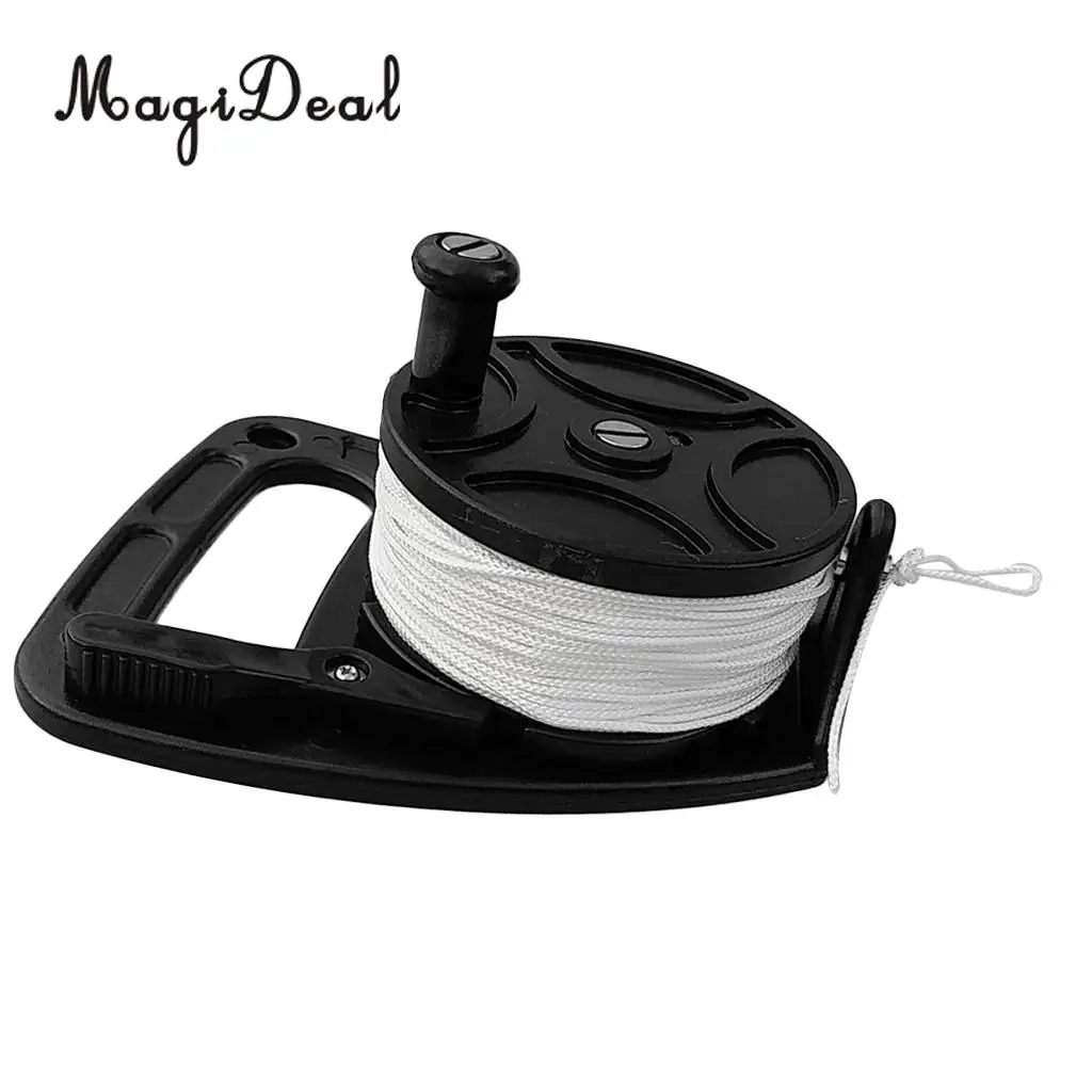 Multi Purpose Scuba Diving Diver Dive Reel with Handle Thumb Stopper 150ft Line Gear Equipment | Спорт и развлечения