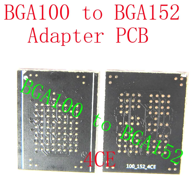 Адаптерная плата BGA100 в BGA152 преобразователь PCB BAG152 адаптеры посылка BGA разъемы |