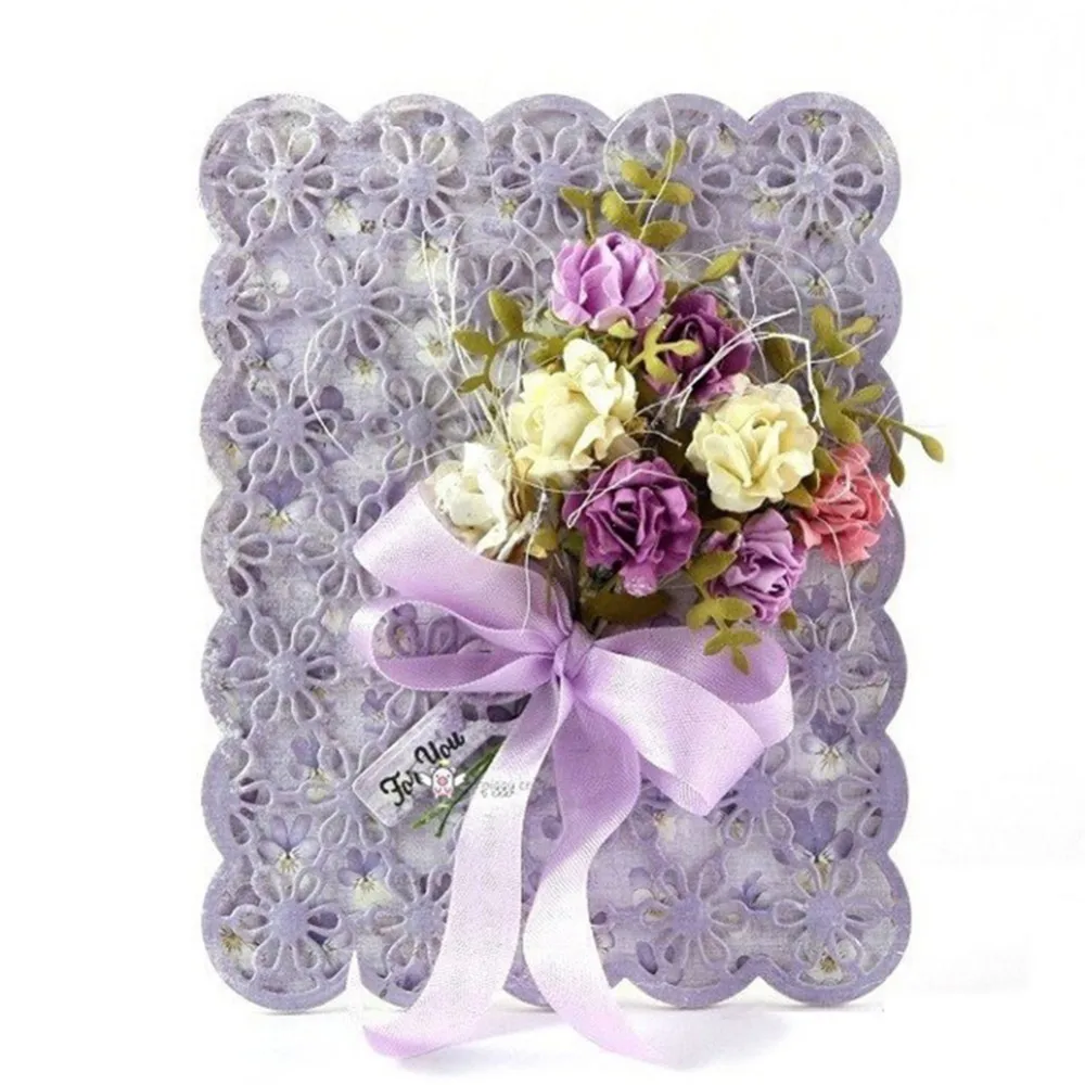 Фестивальный трафарет для резки металла DIY Скрап заказ фотоальбом тиснение