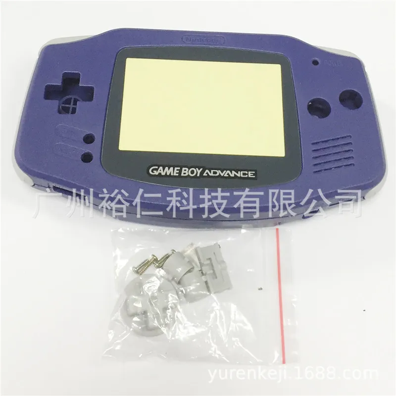 Желтый домашний корпус для Gameboy Advance чехол ремонта части GBA с кнопкой|Чехлы| |