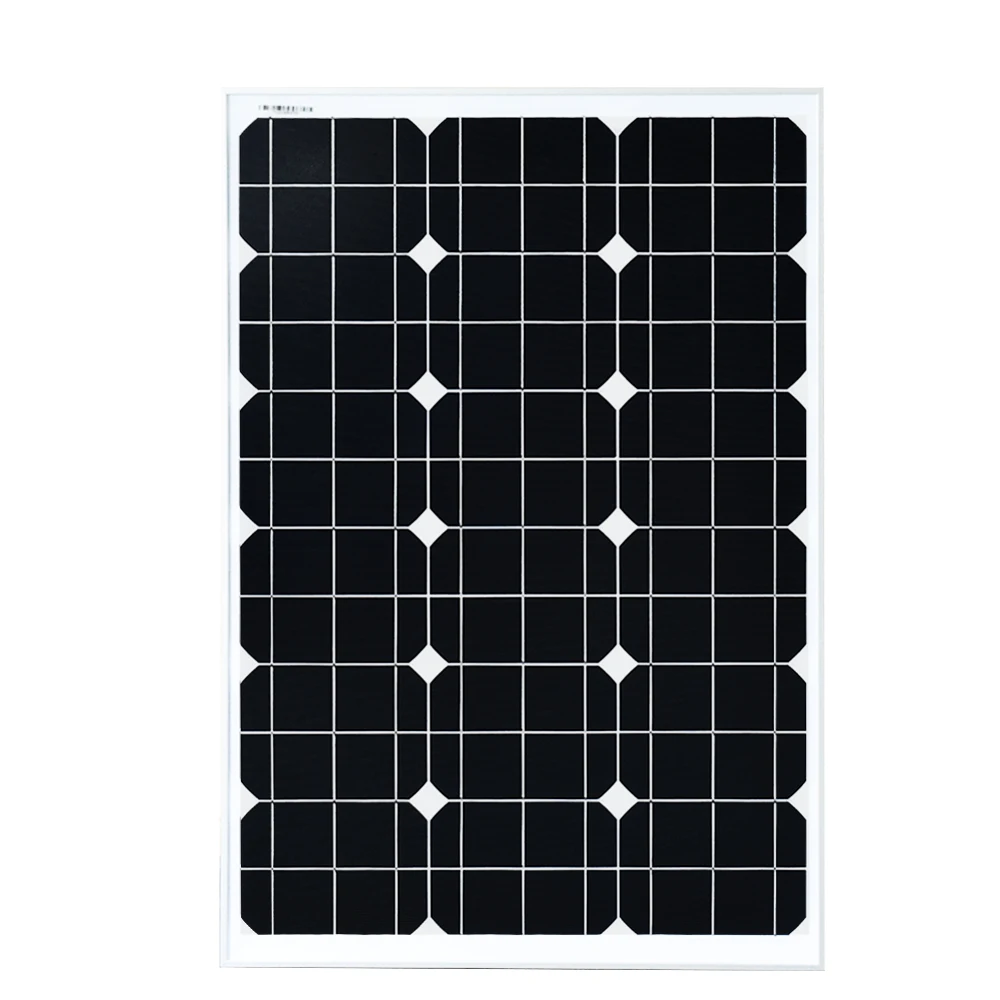 XINPUGUANG 12V 50 w 18V 60W монокристаллическая Кремниевая солнечная панель