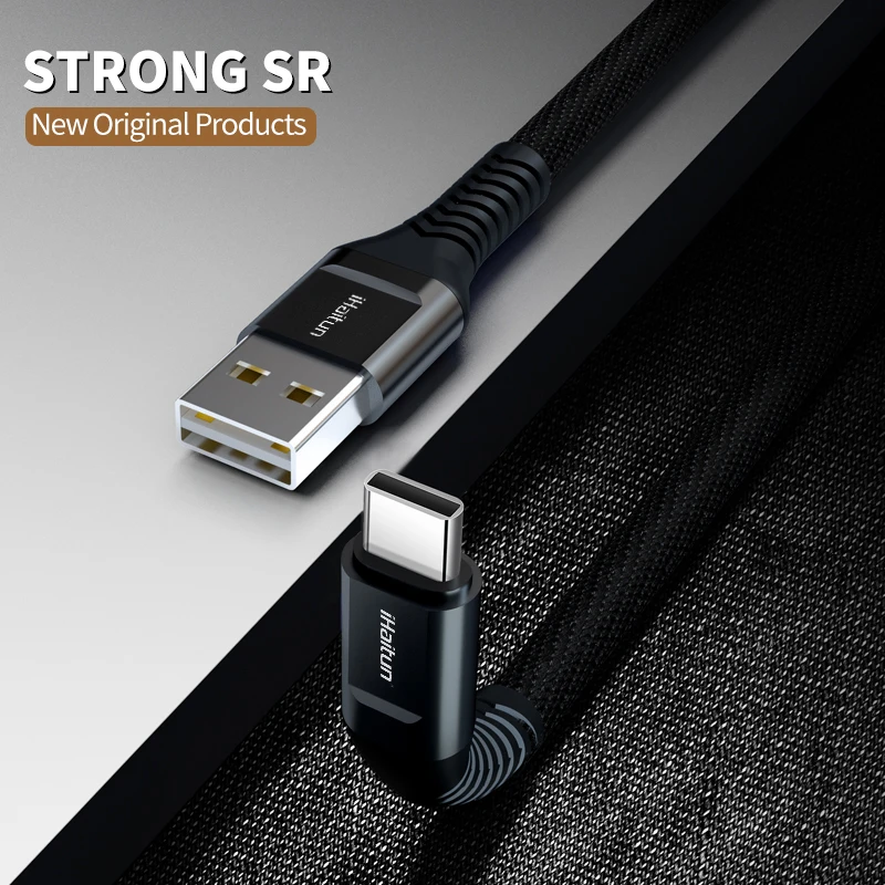 IHaitun Роскошные 2.4A USB кабель для samsung S10 Тип C кабели данных Зарядное устройство iPhone