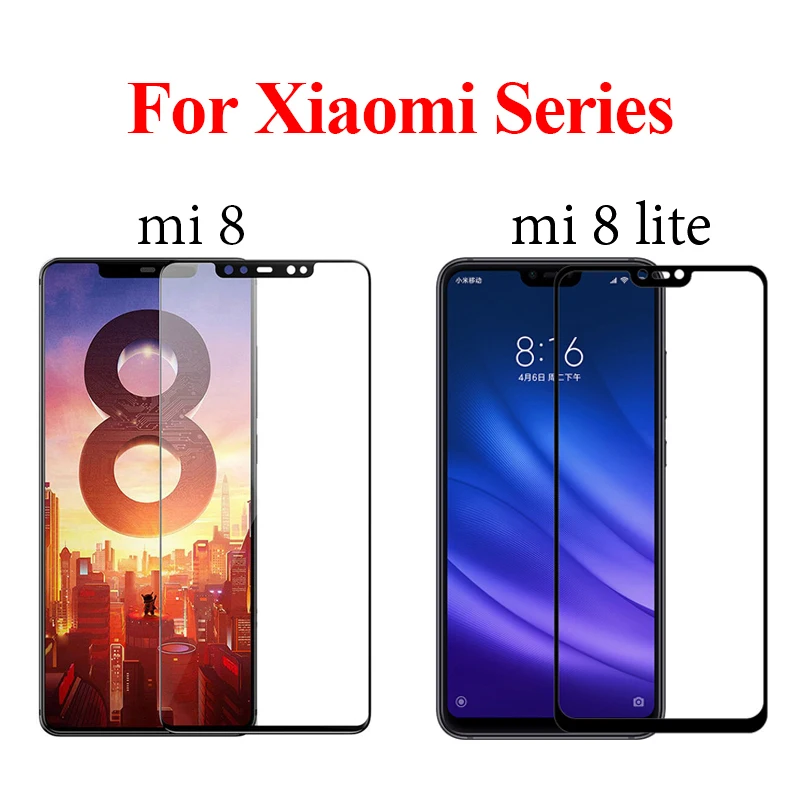 Закаленное стекло для xiaomi mi 8 Lite mi9 se A2 A1 Redmi S2 5 plus note 6 pro 7 Защитное экрана защитная