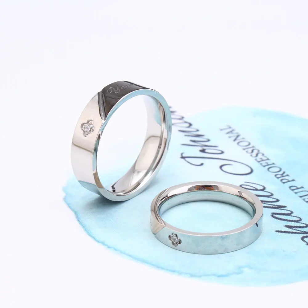 ZSS золото Forever Love Сексуальная мама Свадебные Кольца для пары вечность помолвка