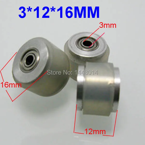 Vinyl cutting plotter pinch roller for Mimaki P-cut Roland paper rubber inner diameter 3mm width 10mm 3X10X16MM 4pcs | Компьютеры и