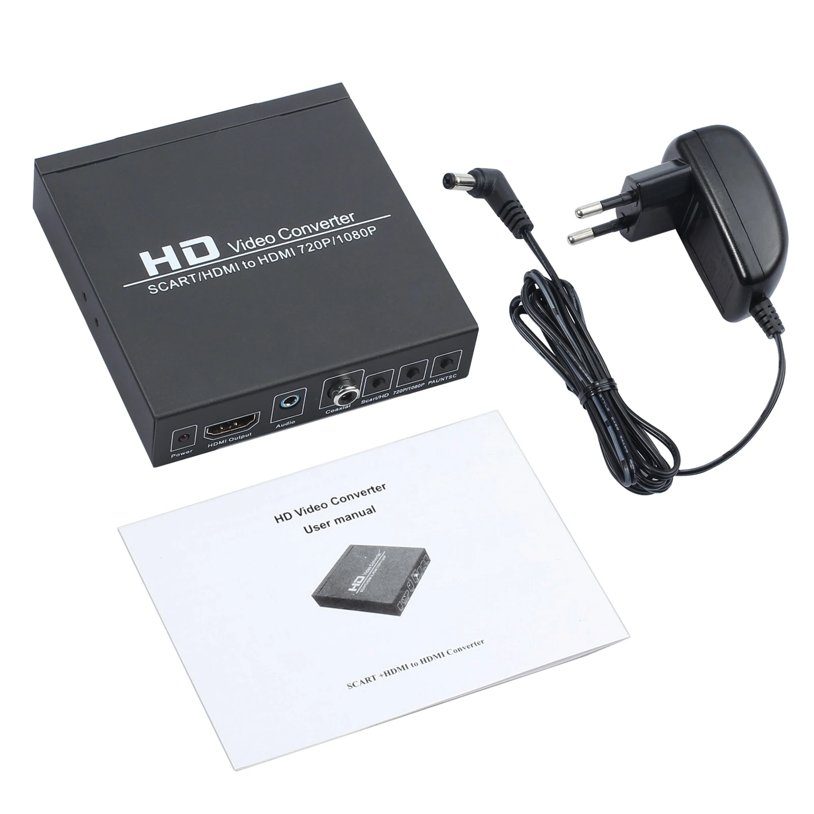 Neoteck SCART to HDMI совместимый конвертер поддерживает RGB и CVBS видеосигналы на 720P/1080P для
