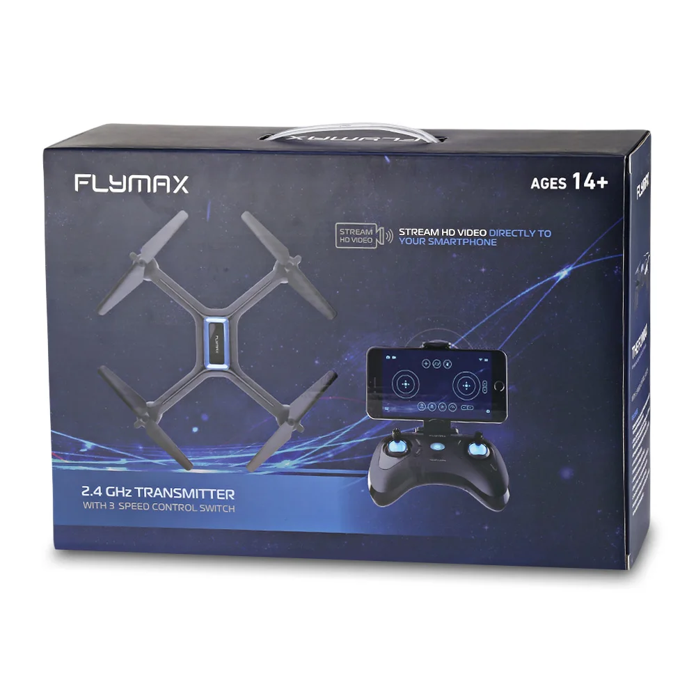 Радиоуправляемый квадрокоптер Flymax 2 Wi Fi 4G FPV|Радиоуправляемые вертолеты| |