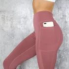 2019 Для женщин женские брюки для занятий йогой и спортом Спортивная одежда для бега тянущиеся легинсы для фитнеса бесшовный корсет обтягивающие колготки штаны
