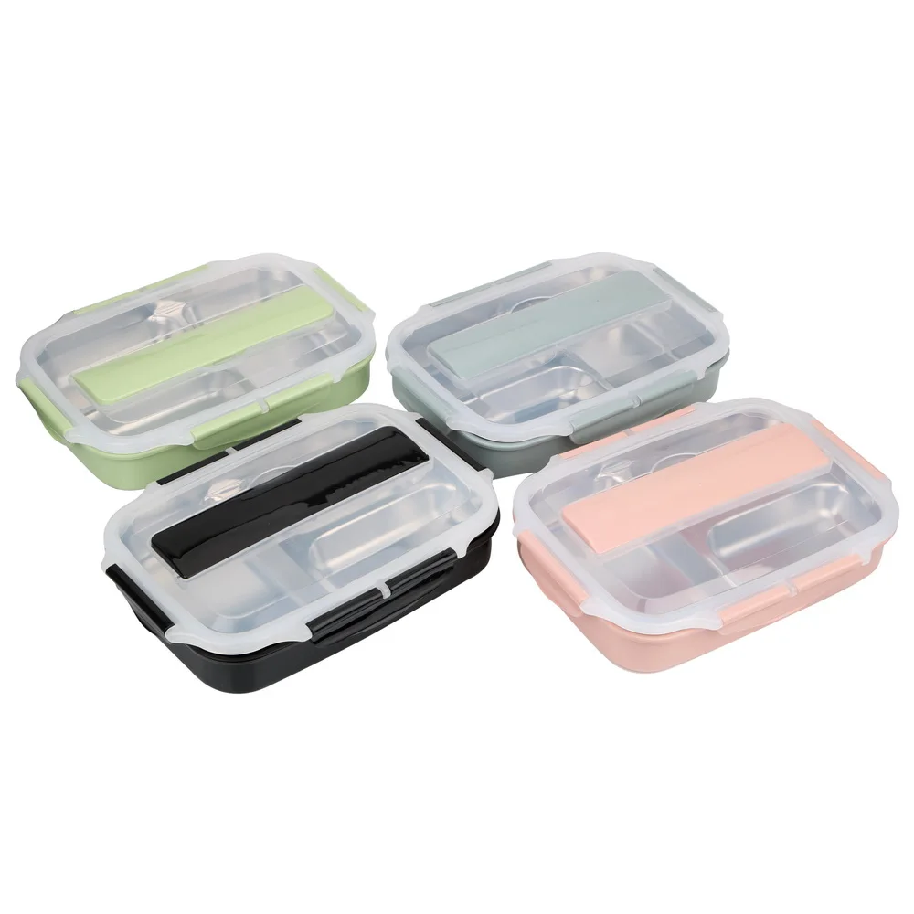 Столовые приборы HOOMIN Bento Box Ланч бокс для пикника офиса школы микроволнового