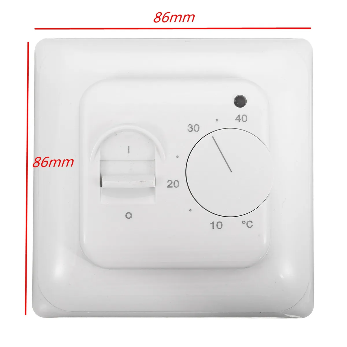Электрический механический термостат для теплого пола переменный ток 230 В С