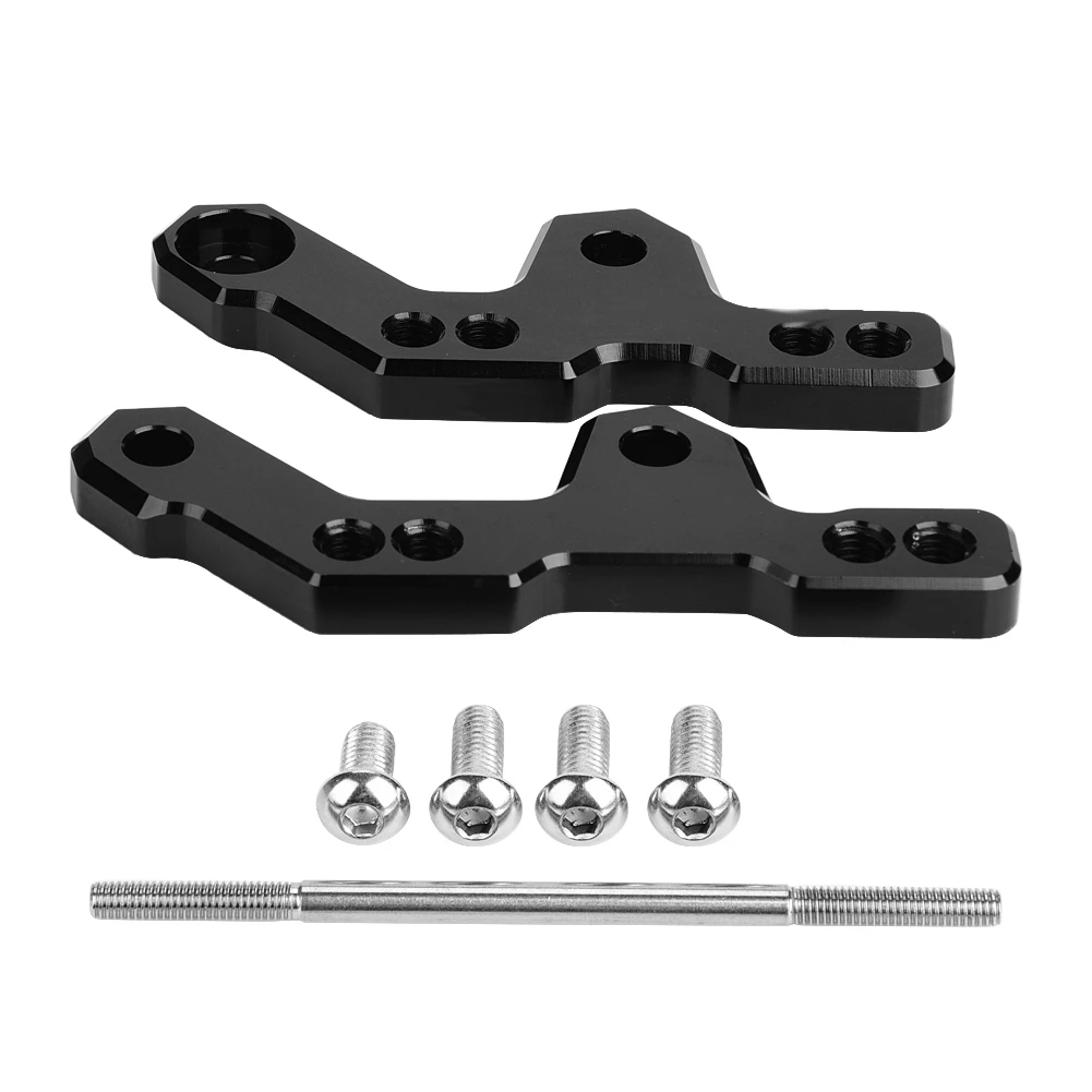 Мотоцикл CNC алюминиевый сплав подножки Rearset черный/Титан универсальный для Kawasaki