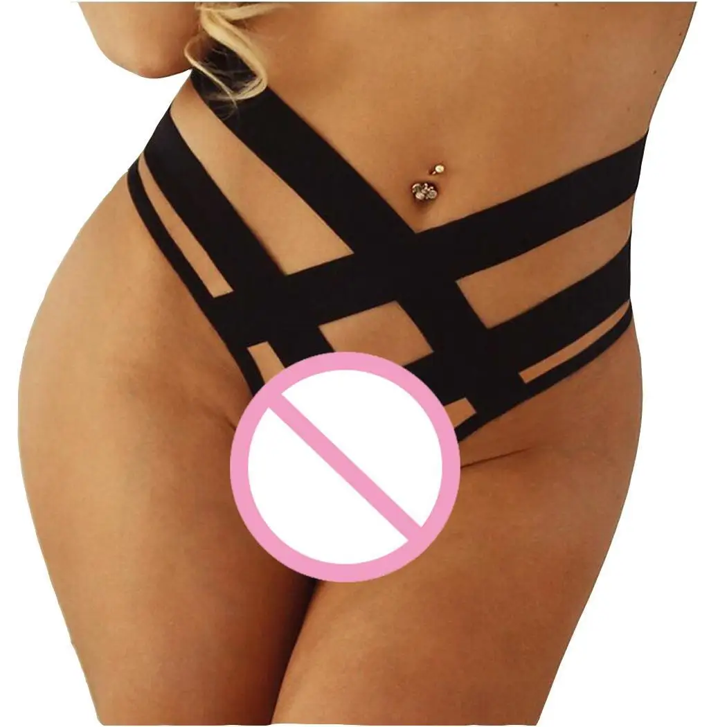 Sexy Lingerie Women Thongs And G Strings Panties Underwear Lace Bow Briefs Erotic Transparent | Тематическая одежда и