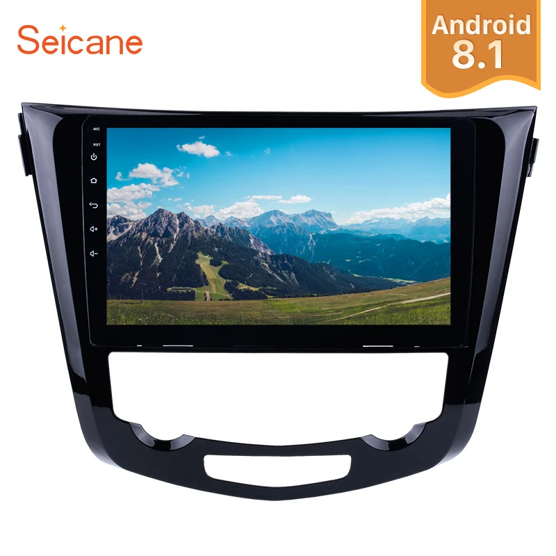 Автомагнитола Seicane 2DIN 10 1 дюйма Android 8 GPS навигация стереозвук для Nissan QashQai X Trail