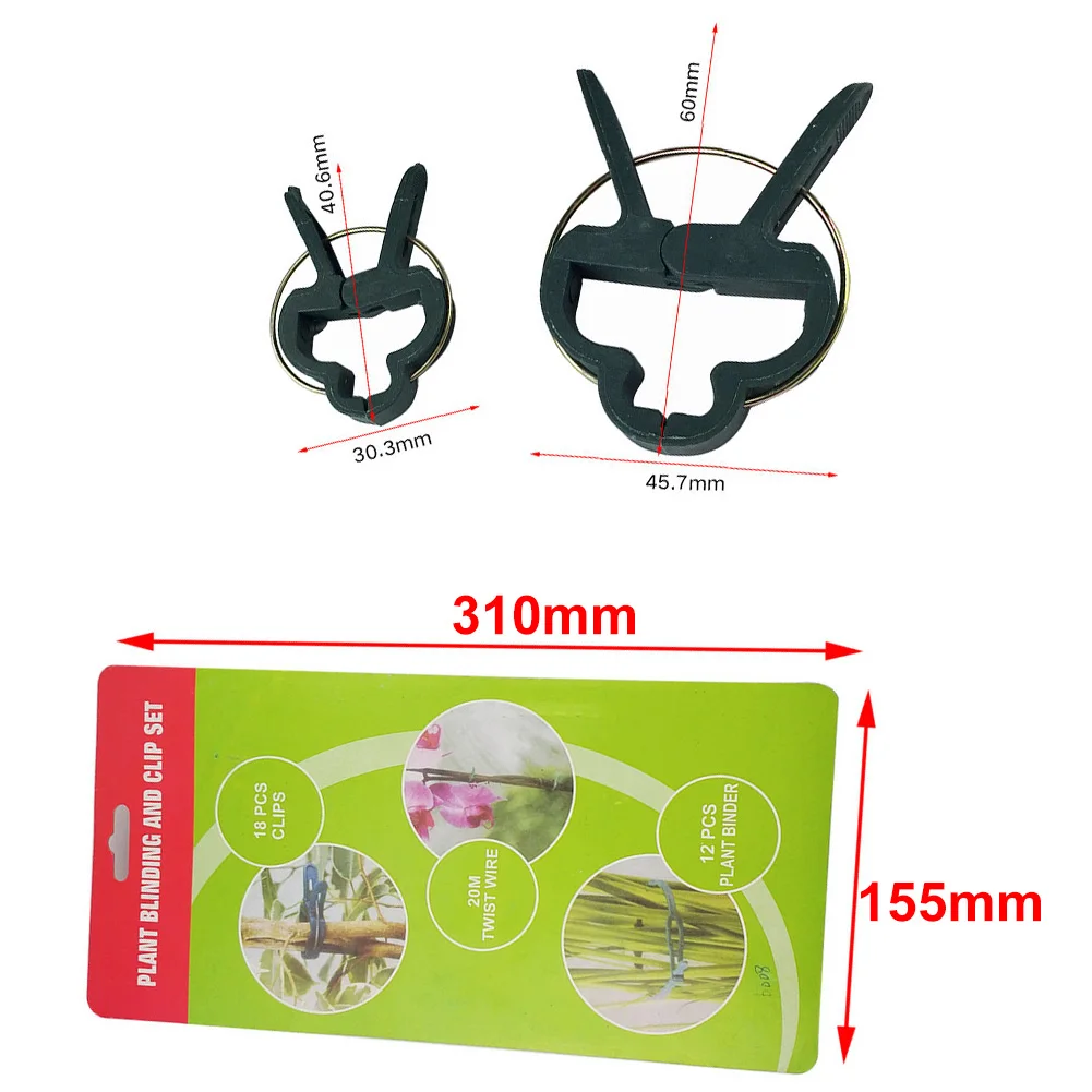 31 шт./компл. завод связывания зажимы набор сельского хозяйства прививочные