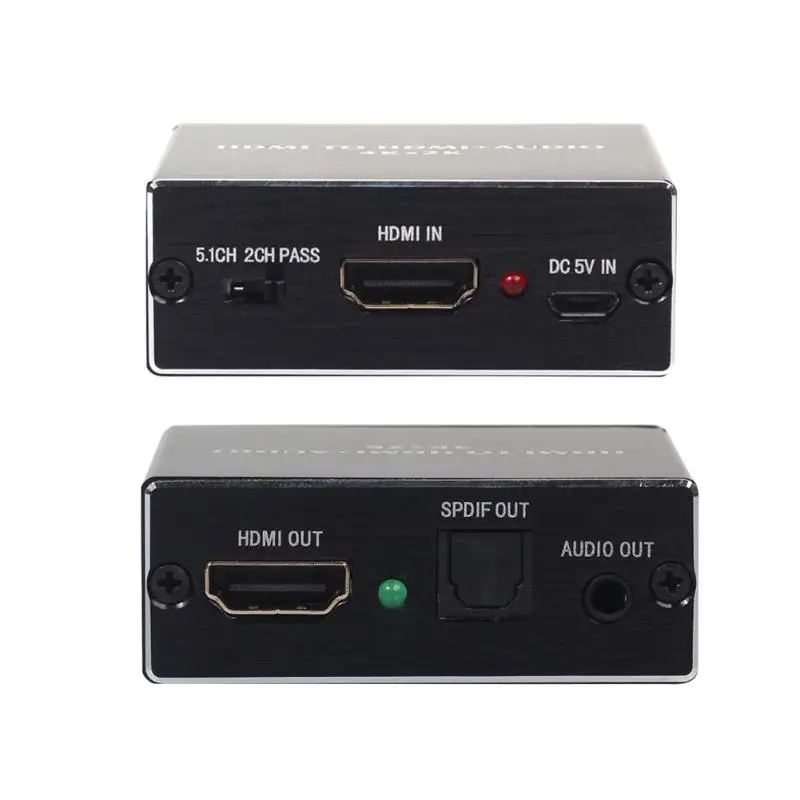 HDMI 4 K x 2 к + аудио 3 5 мм стерео 1 канальный оптический SPDIF преобразователь адаптер