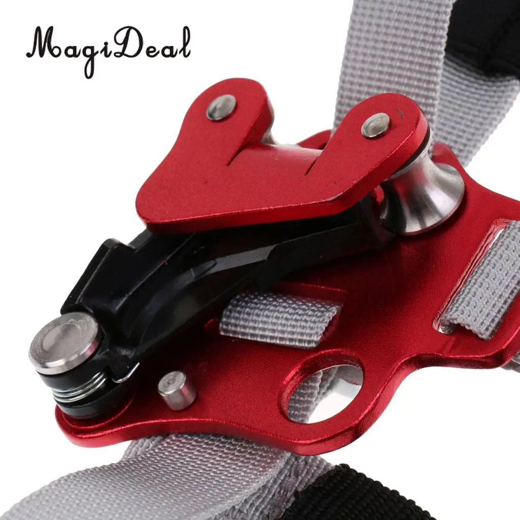 MagiDeal Riser для правой ножной Жумар с роликовыми подшипниками снаряжение альпинизма