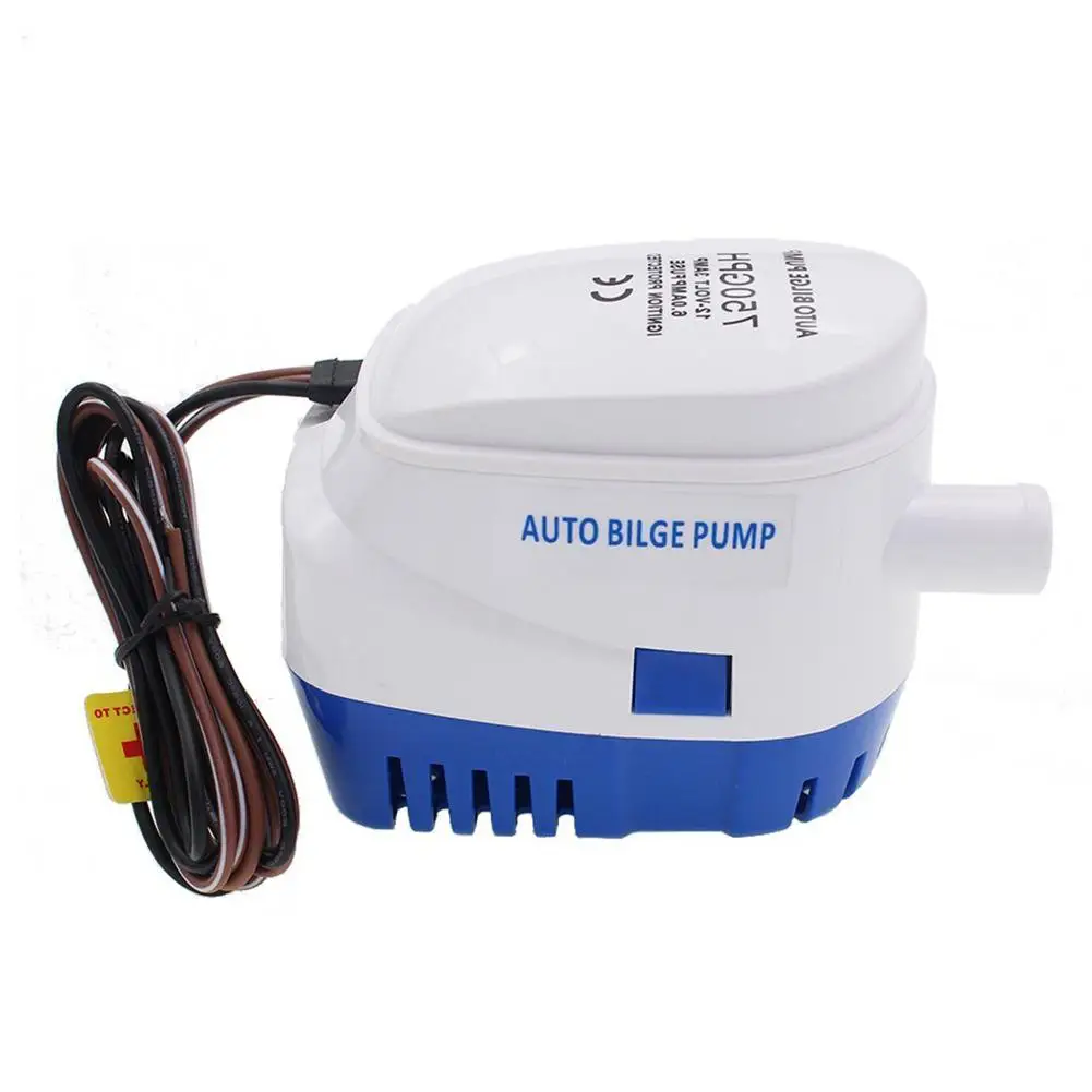 Лодка для плавания насос DC 12V/24V 750GPH Автоматический водяной Трюмный лодка