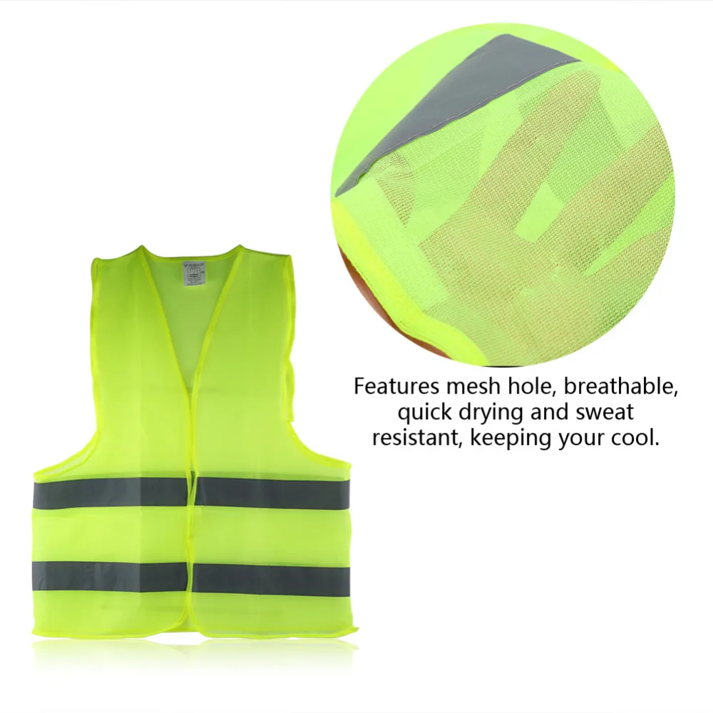 Светоотражающий жилет Hi Viz предупредительный высокая видимость Безопасность