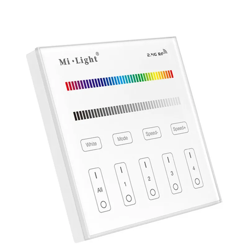 CLAITE 4-Zone AC180V-240V RGB/RGBW умная панель дистанционного управления Светодиодный