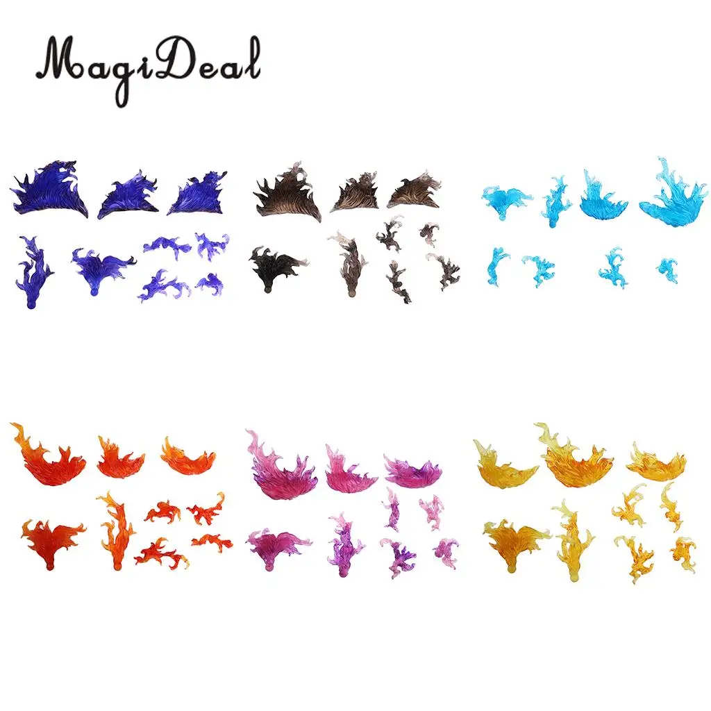 Экшн фигурка MagiDeal с эффектом горящего пламени для телефона|Игровые фигурки и