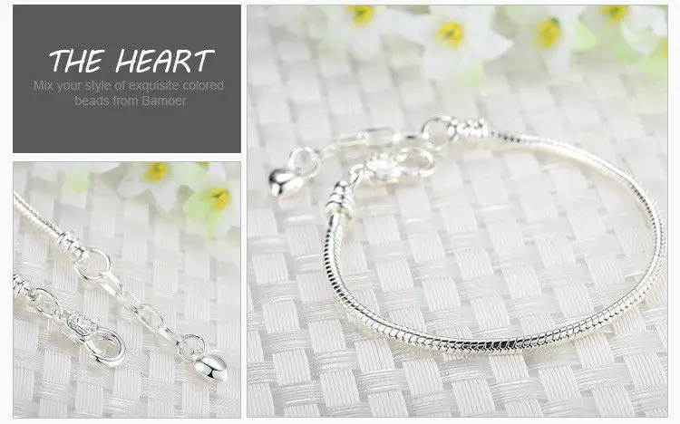 New Luxury Snake Chain Charm Bracelet Bead Barell Clasp Jewelry Female Personality Bangle Note Fade | Украшения и аксессуары