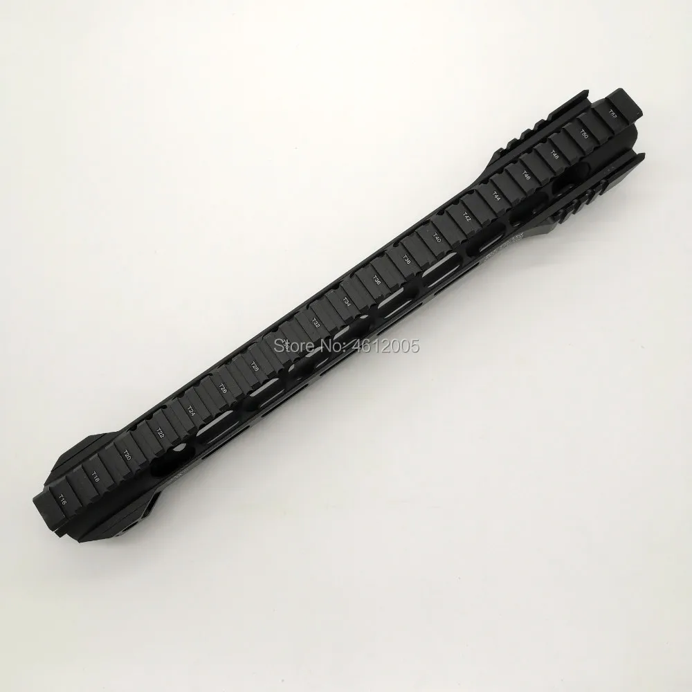 15 дюймов тактический ar AR15 MLOK трубчатое цевье супер тонкий Handguard Quad Rail стальная