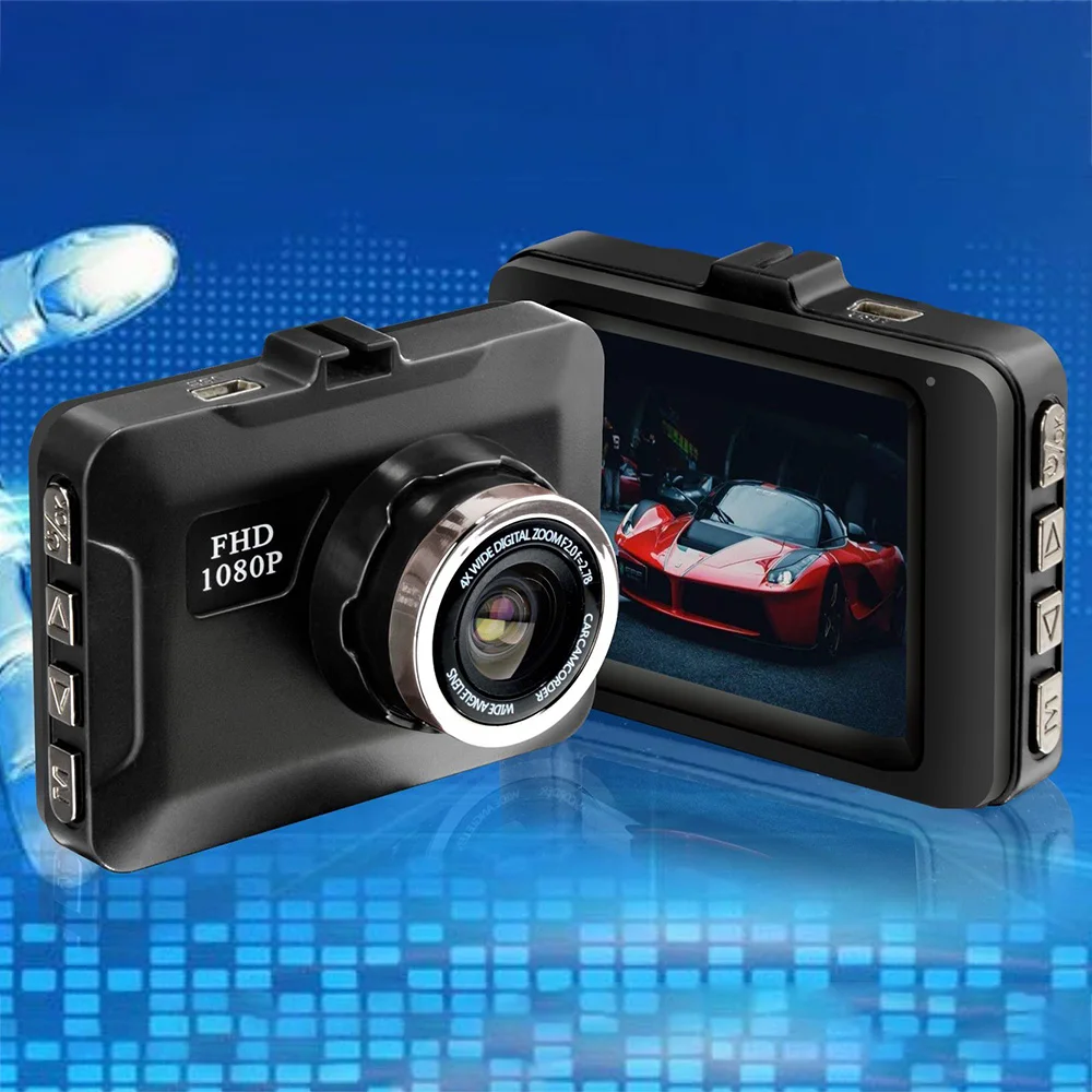 Мини DVR Автомобильный видеорегистратор Даш Камера с широким углом обзора Dash Cam 1080P