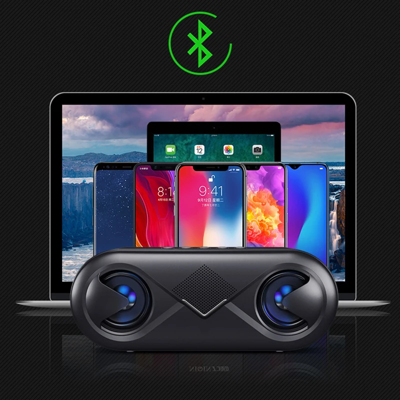 S6 Bluetooth Музыка бас Динамик переносной Беспроводной внешний динамик стерео