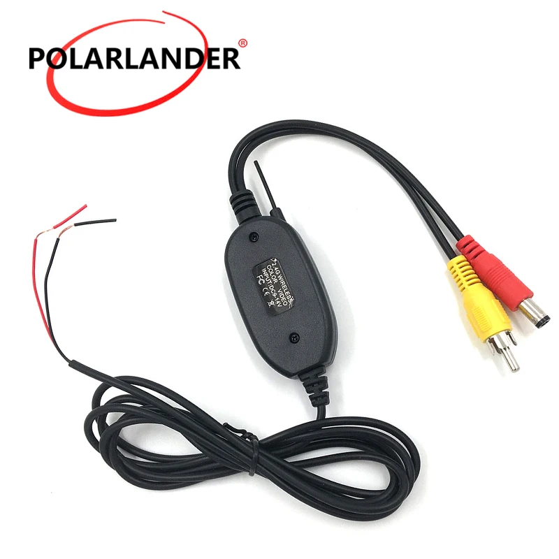 

Best Quality for sale 2.4G wireless transmitter wireless receiver for Car GPS portable back up Reverse Rear View Camera