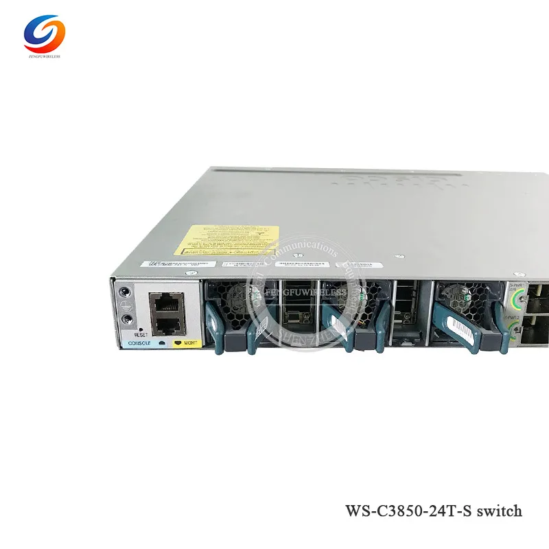Хорошая цена WS-C3850-24T-S VLAN коммутатор гигабитная сеть ethernet 3850 24 порта данных IP база