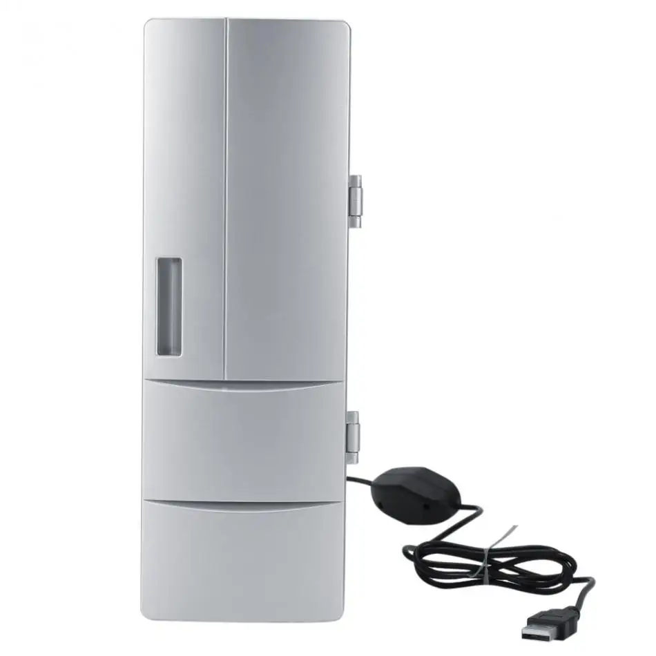 Портативный мини холодильник с USB 5 В охладитель для напитков банки
