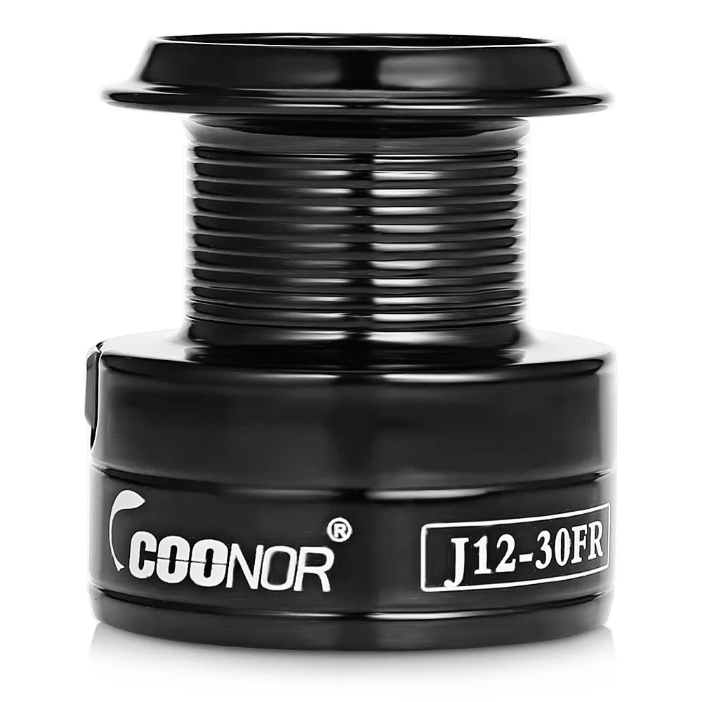 COONOR J12 3000 4000 5000 6000 9 + 1BB металлическая катушка Рыболовная с двойными Т образными
