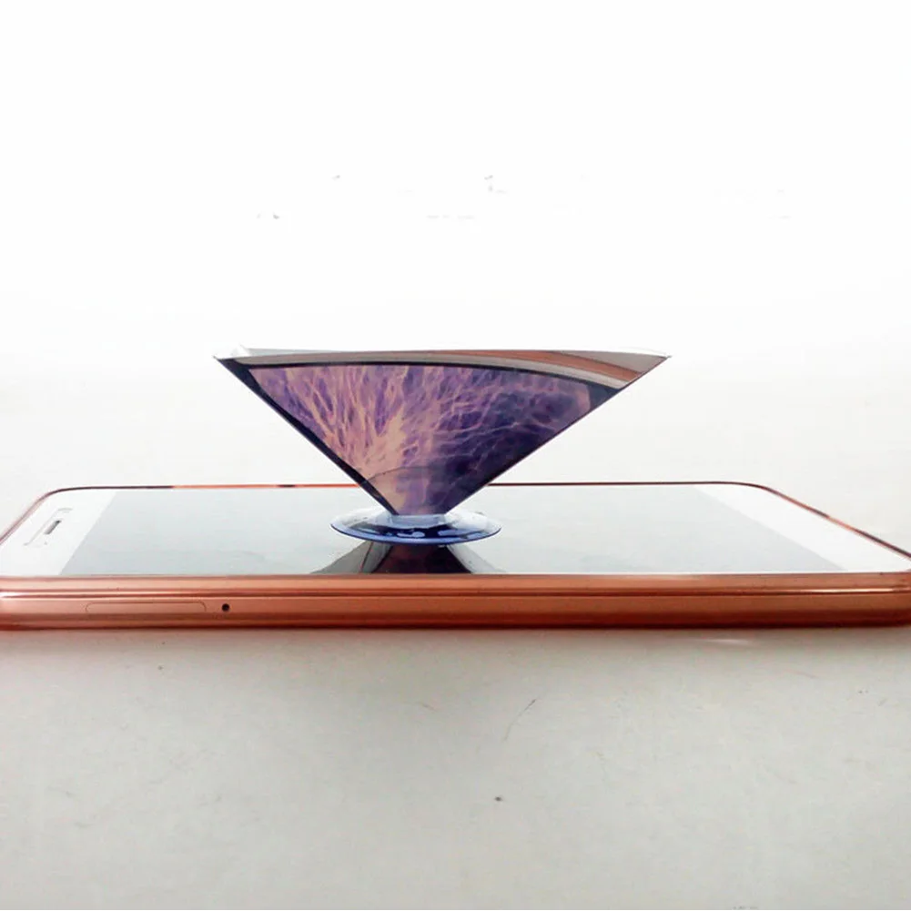 Видео голографический экран плоский складной 3D миниатюрный проектор для