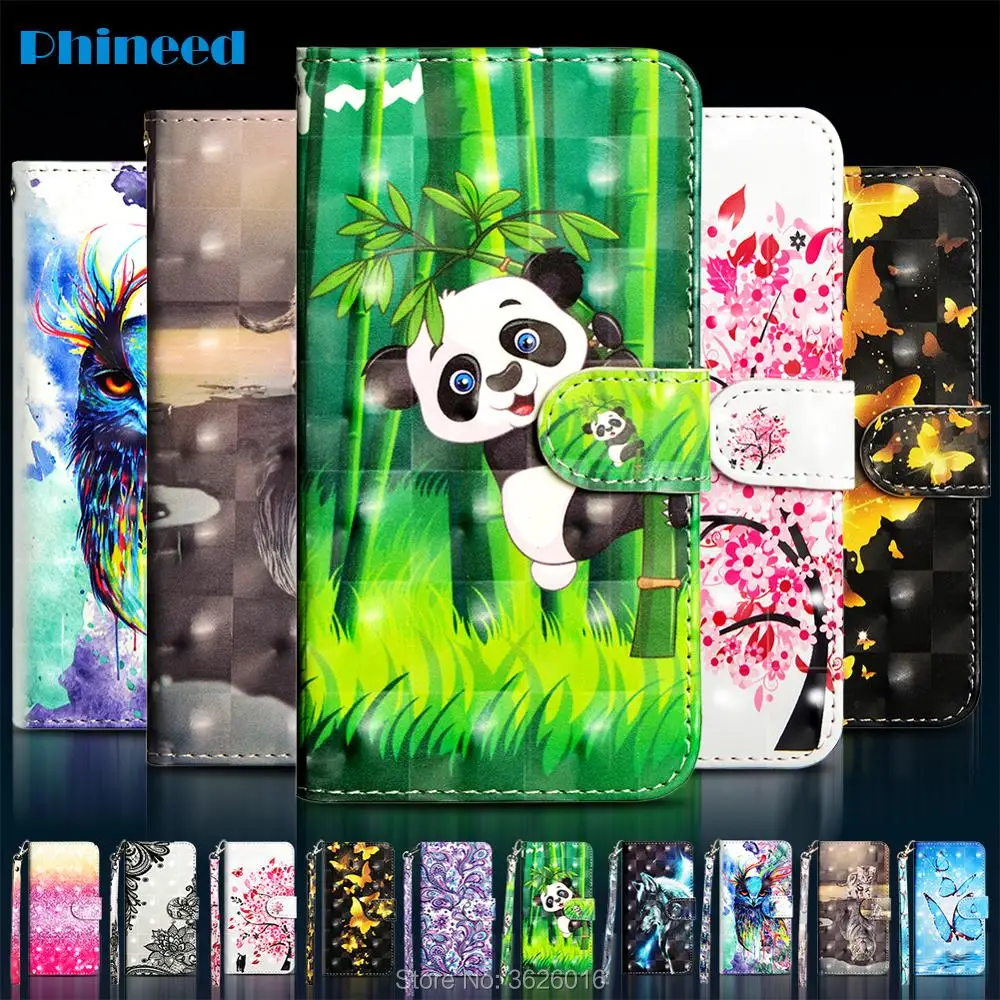 

Phone Coque Cover Case For Nokia 2 2.1 3 3.1 5 5.1 6 6.1 7 7.1 Plus 2018 9 8 sirocco with 3D Painted PU Leather Flip Wallet