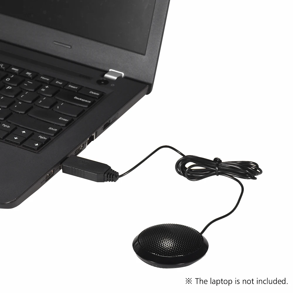 Настольный всенаправленный микрофон с кабелем 1 5 м USB порт высокочувствительный