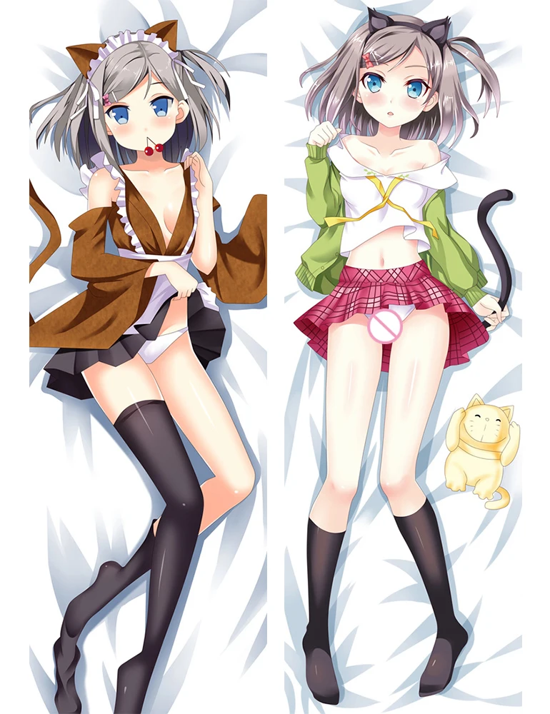 Наволочка для подушки Hentai Ouji To Warawanai Neko обнимающая подушка тела наволочка с