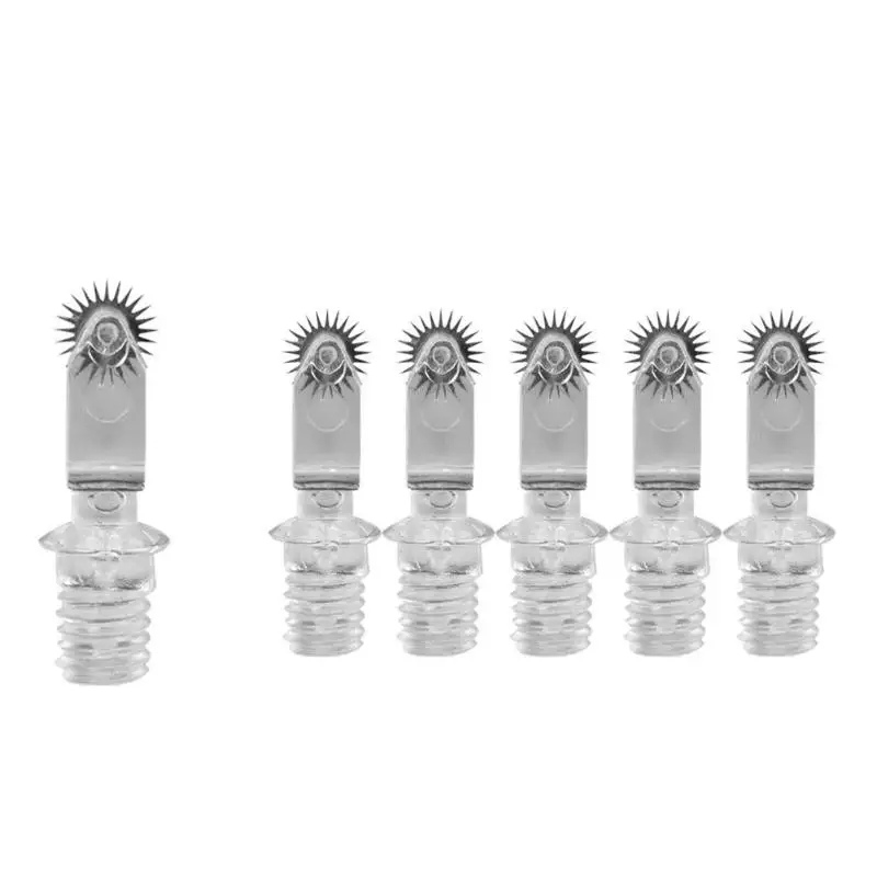 1/5 шт макияж одноразовые микроблейдинг тату ролик Сменные иглы штифты роликовые