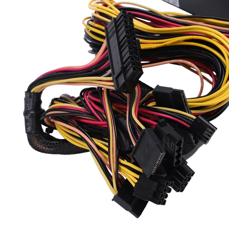 170-260 В Макс 650 Вт блок питания Psu Pfc красный 12 см тихий вентилятор 24Pin 12В ПК