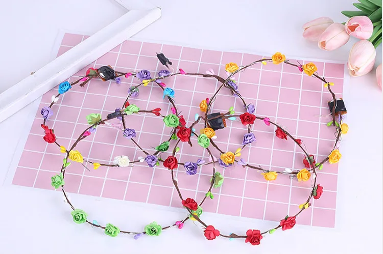 Детский подарок принцессы на день рождения пузырьковый головной убор светящаяся