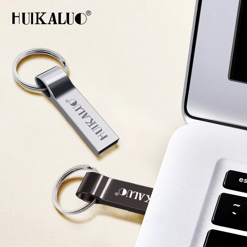 USB флеш-накопитель HUIKALUO 128 ГБ металл 64 32 16 8 4 Гб флешка usb бесплатная доставка |