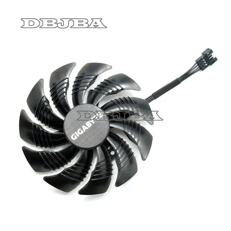 88 мм T129215SU Вентилятор Охлаждения видеокарты для Gigabyte GeForce GTX 1050 Ti RX 480 470 570 580 1060 G1