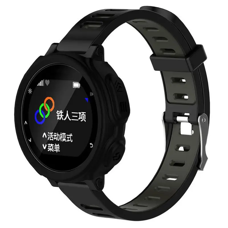Новый мягкий силиконовый браслет Защитный Браслет чехол для Garmin Forerunner 235 / 735XT gps