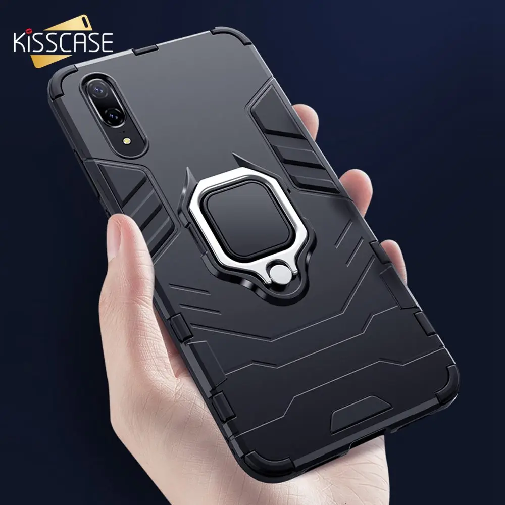 Чехол для Xiaomi Redmi Note 7 6 Pro с кольцом держателем|Бамперы| |