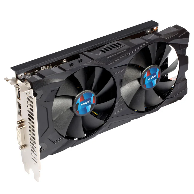 PPYY NEW-Yeston Radeon Rx550 4 ГБ Gddr5 Pci Express 3 0 Directx12 видеокарта внешняя для Deskto | Компьютеры и