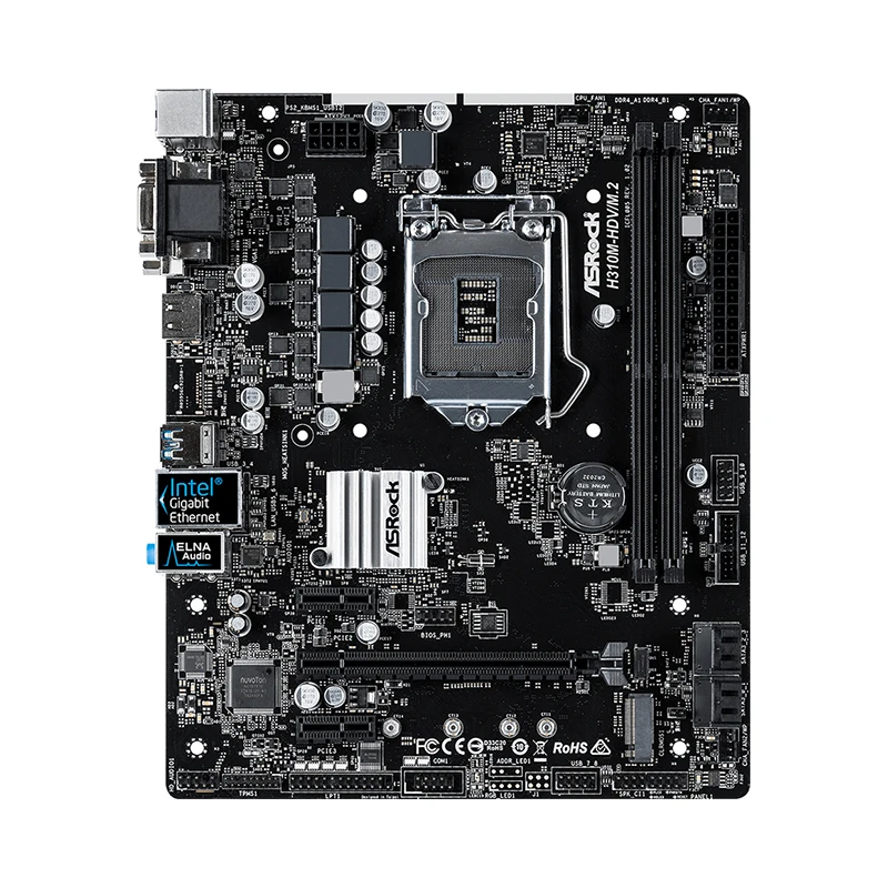Motherboard ASROCK H310M-HDV/M.2 | Компьютеры и офис