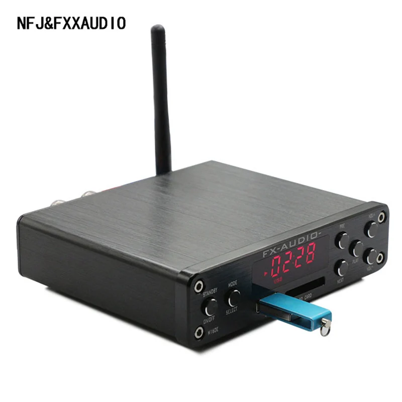 FX audio M 160E 160 Вт + мини Hi Fi цифровой усилитель USB звуковая карта SD APE без потерь bluetooth 16