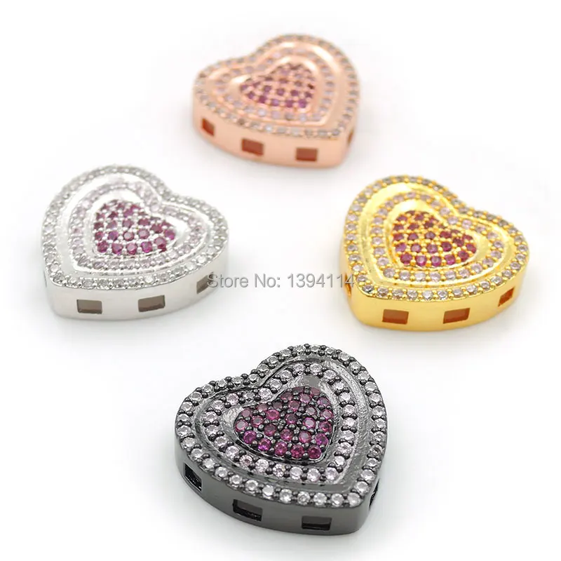 

Плоские бусины с рассеянным сердцем, 15*15*4 мм