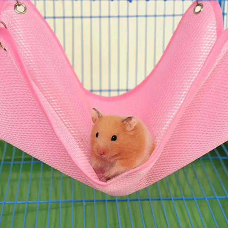 1 шт. дышащая сетчатая кровать для маленьких домашних животных кроликов хомяков