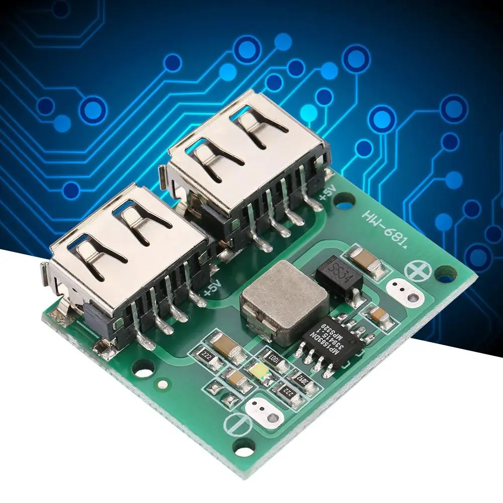 Dual USB Output 9V/12V/24V To 5V 3A DC-DC Step Down Power Charger Module Discount | Обустройство дома