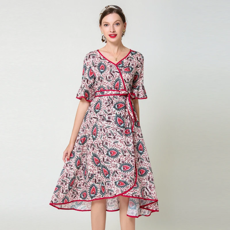 Женское шифоновое платье с оборками uality подиумное дизайнерское винтажное